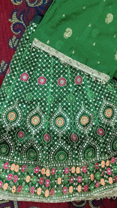 Mehndi Lehenga kurti . Lehenga kurti  for girls.