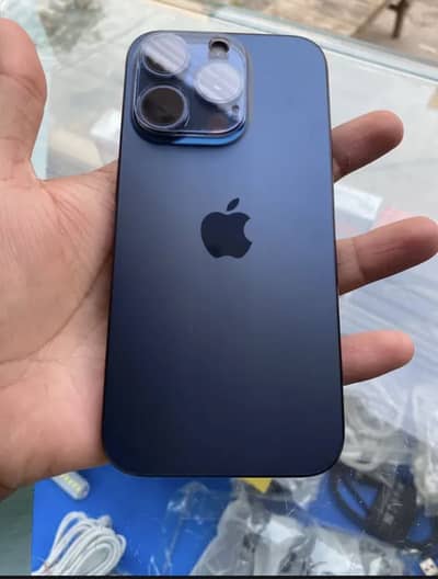 iPhone 15 Pro jv  128 GB edition 10/9.5 blue colour.