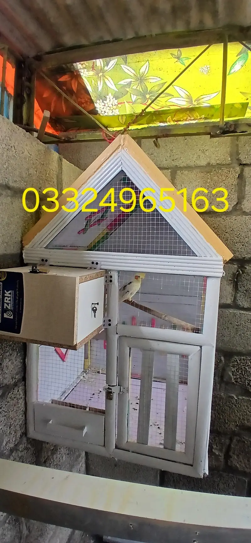 Wooden Parrot cage 03324965163 — photo 2