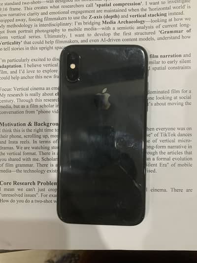Iphone xs 64 GB non pta BH 80% panel line