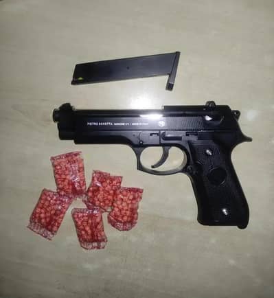 Toy Gun Matal + Plastic  Airsoft