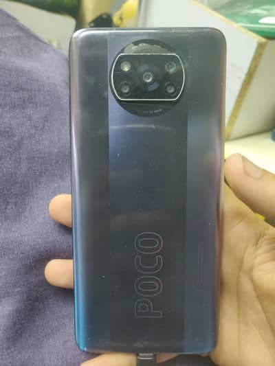 Poco x3 pro 8 128 glass break ha LCD ka