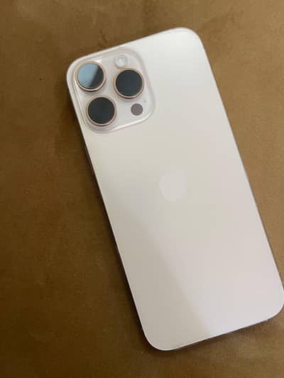 iPhone 16 Pro Max (Desert Titanium) | 100% Battery | Non PTA