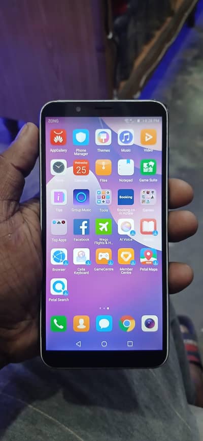 huawei y7 2018 pta approve 3/32 panel change he finger in chlta