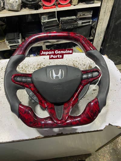 Honda Reborn Honda City multimedia steering wheel carbon fiber Forged