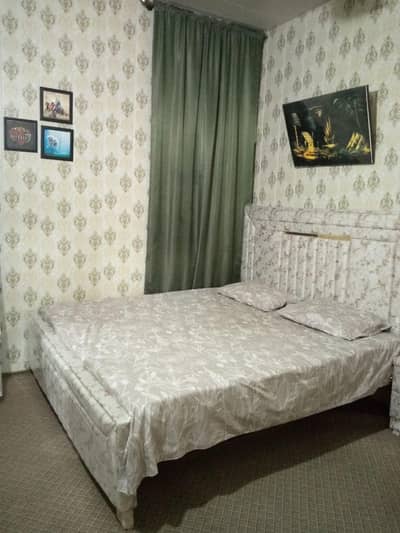 bed king size with side tables no mattress | wooden bed set