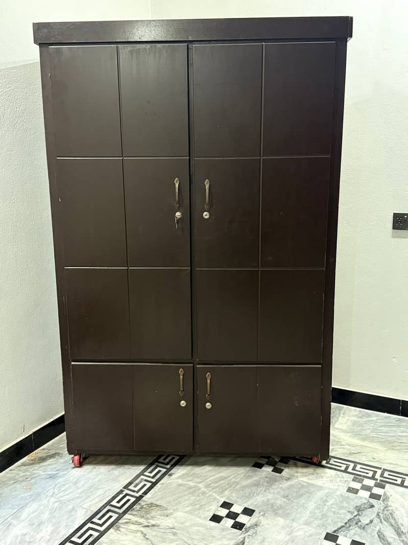 Two portion cabinet 0