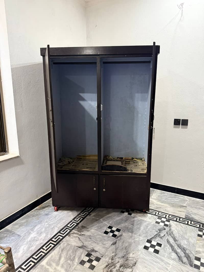 Two portion cabinet 1