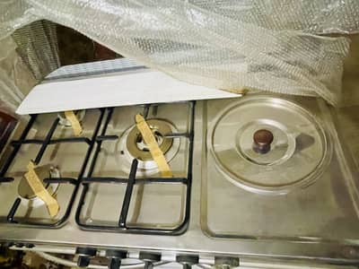 Fischer Gas Cooking Range with Fryer