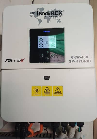 Solar Inverex Netrox 6kw 48v my WhatsApp only 0320+17+91+512