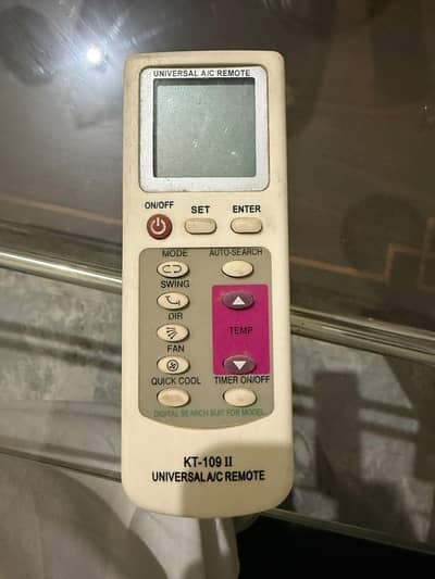 Universal AC Romote