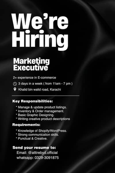 social media marketing executive