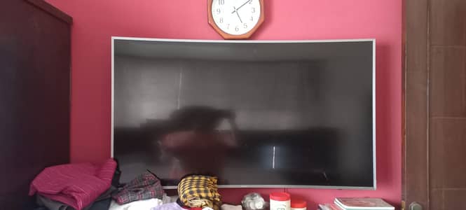 Samsung 55” Curved 4K Smart TV (UE55MU6670) – Not Working / For Parts