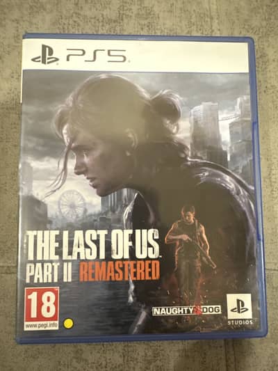 Ps5 disk The last of us part ll  remastered
