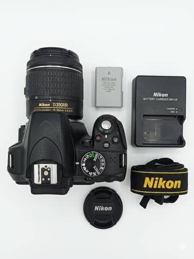 Nikon D3300 DSLR (24.2MP) + 18-55mm VR II Lens - Mint Condition