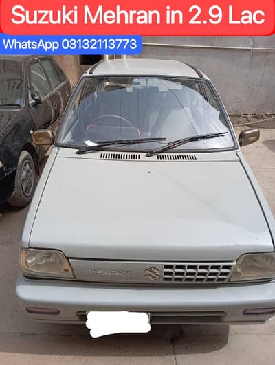 Suzuki Mehran Car Model 1992 For Sell in 2.9 Lacs