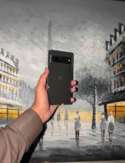 Google pixel 7 pro 256 GB with box WhatsApp number 0319.2144599