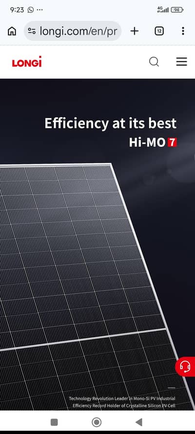Longi HI-MO 7 solar panel for sale  605 watt