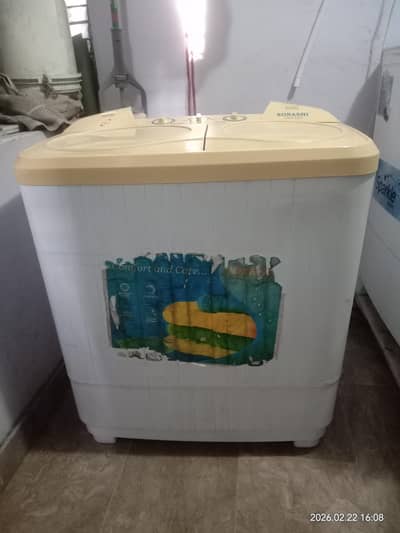washing machine with dryer plastic body