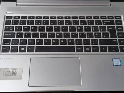 HP Probook i7 8th gen