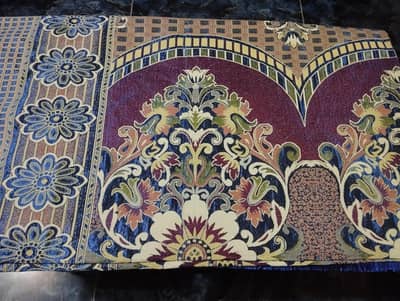 GulTEX High Quality Multani Double Bed Sheets Set King Size Double Bed