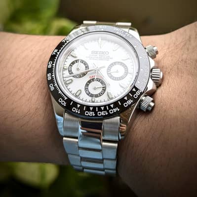 Seiko Daytona Panda Mod - Beautiful Chronograph Watch