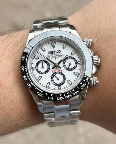 Seiko Daytona Panda Mod - Beautiful Chronograph Watch