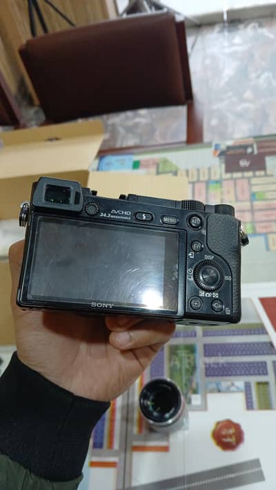 Full Set Sony a6000 with 2 lenses 2 batteries body cover and box
