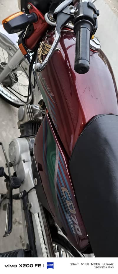 Honda cd 70 2017 Total genuine