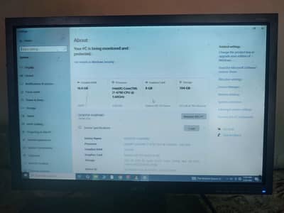 i7 4th gen 4790 16gb ram  Gigabyte Motherboard Rx 570 8gb Graphic Card