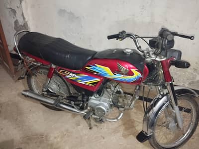 Honda CD 70 2021 Model , Islamabad Registered