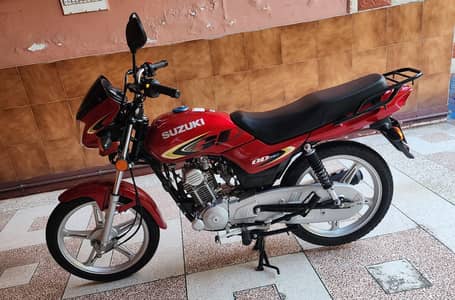 Suzuki gd 110 s brand new condition red 2024 model