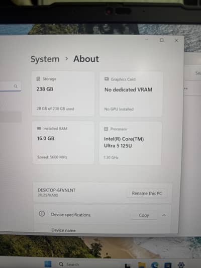 Thinkpad Gen 5 L14 Ultra 5