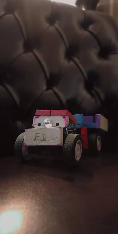 Homemade rechargeable talking car
