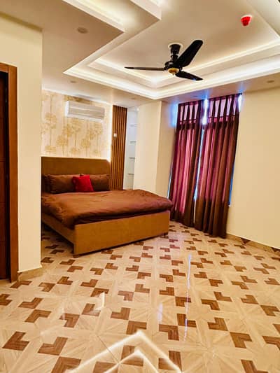 Short time 1bed ROM full furnished apartments safe and scour 100%coupe allow