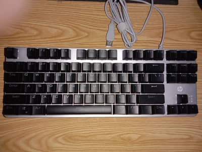 HP GK200 Mechanical Gaming Keyboard | Brown Switches | TKL Design