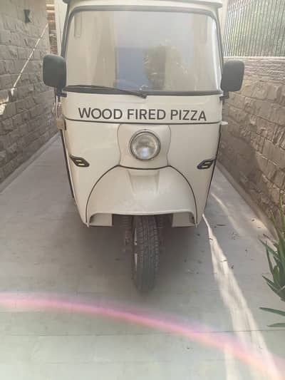 Pizza Cart Rikshaw With Wood Fired Oven & Fridge