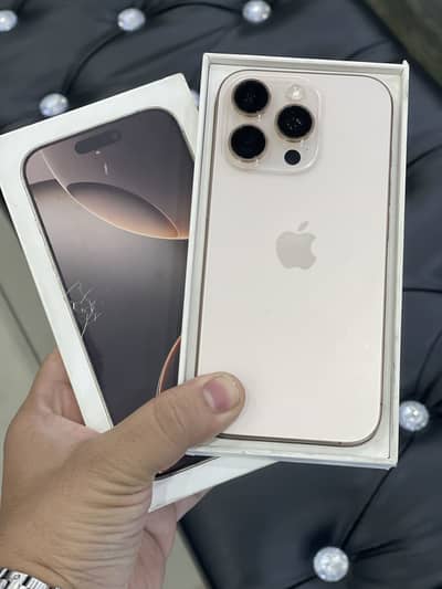 iPhone 16pro, 128GB, non PTA Factory unlock with box