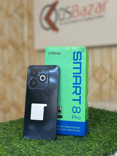 Infinix Smart 8 Pro 4gb Ram 128gb Storage With Box