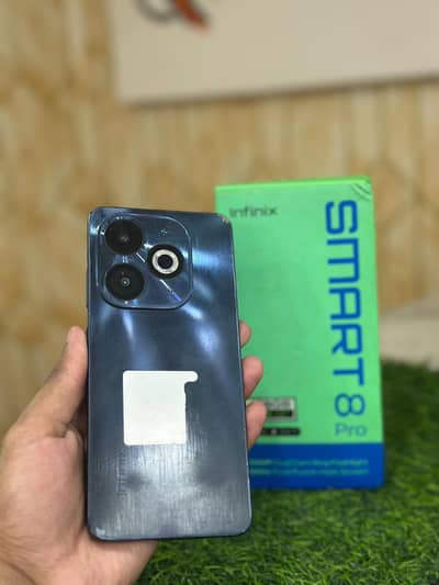 Infinix Smart 8 Pro 4gb Ram 128gb Storage With Box