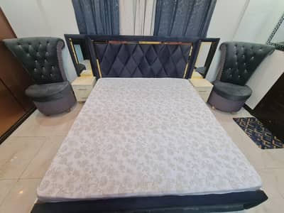 1 week used king size bed