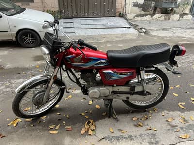 Honda CG 125 2024 model lush condition