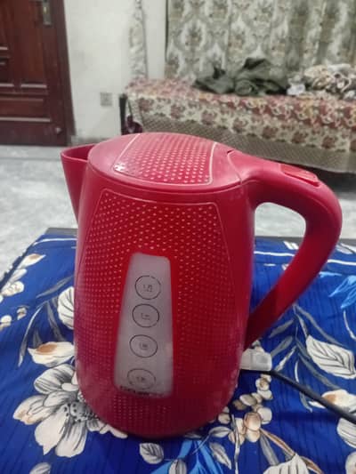 Affordable 1.7 Litre Electric Water Kettle (Red Color)