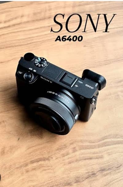 Sony A6400+ kit lense new type