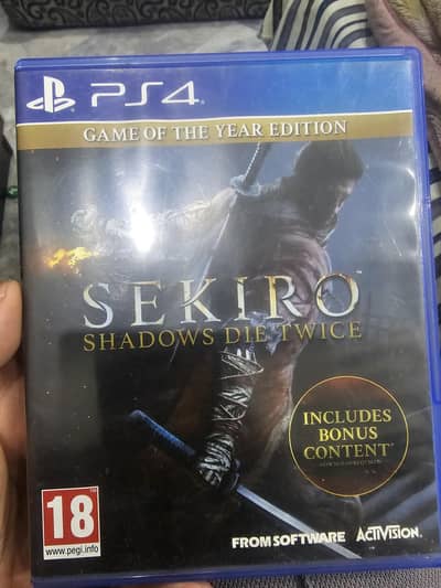 Sekiro GOTY Edition PS4