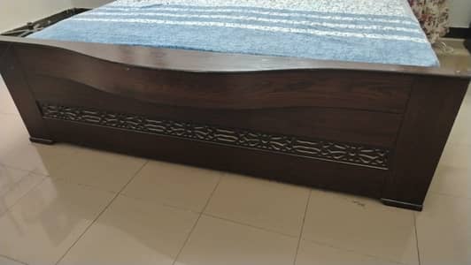 Only king size bed with led lights