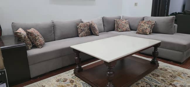 L shaped Sofa Set (Drawing Room/Living Room)