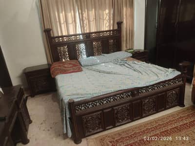 bed side table dressing and mattress sofa and dining