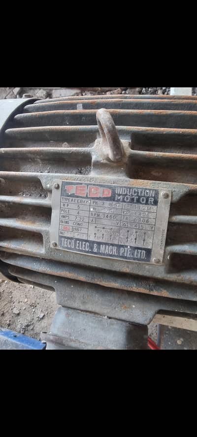 5hp teco japan orignal motor