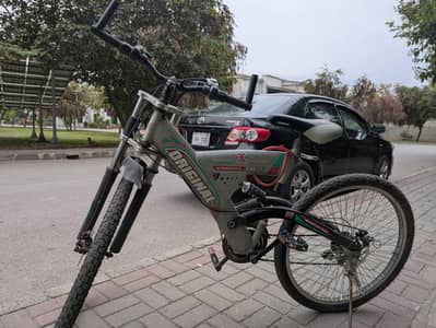 original mountain bike , gears all working ,